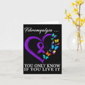 認識度戦士サポートパープルリボン3 カード (黄色い花)