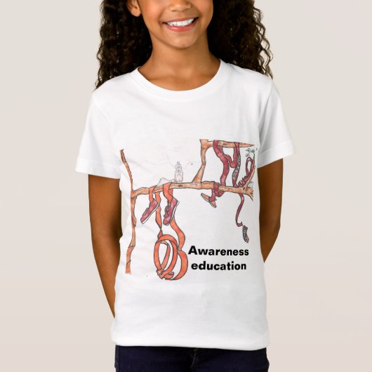 認識度教育 Tシャツ (正面)