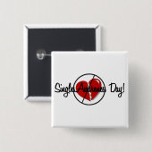 認識度日を選抜します 缶バッジ (正面&裏面)