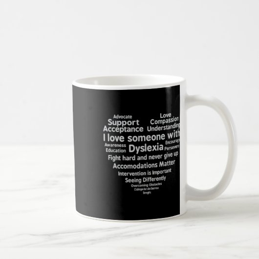 認識度月サポートTシャツ コーヒーマグカップ (右)