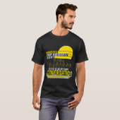 認識度月無作為にラブろう通信を挿入 Tシャツ (正面フル)