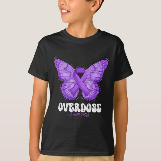 認識度月紫綬蝶 Tシャツ (正面)