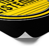 認識度月Deafinienty Not 聞's Asl Lang ポスター (角)