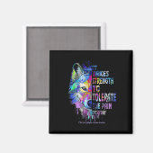 認識度痛みに耐えるのに必要1 マグネット (正面/裏面)