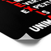 認識度皆が期待するスペルを実行する ポスター (角)