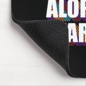 認識度脱毛戦士の患者生存者Da1 マウスパッド (コーナー)