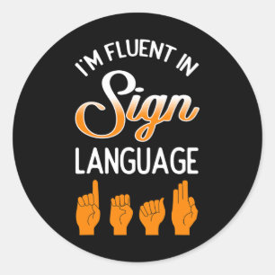 認識度補聴器インプラントSign Languuに堪能 ラウンドシール