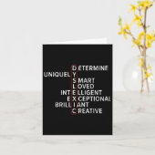 認識度読障害学障害7 カード (黄色い花)