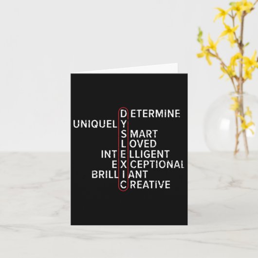 認識度読障害学障害7 カード (黄色い花)