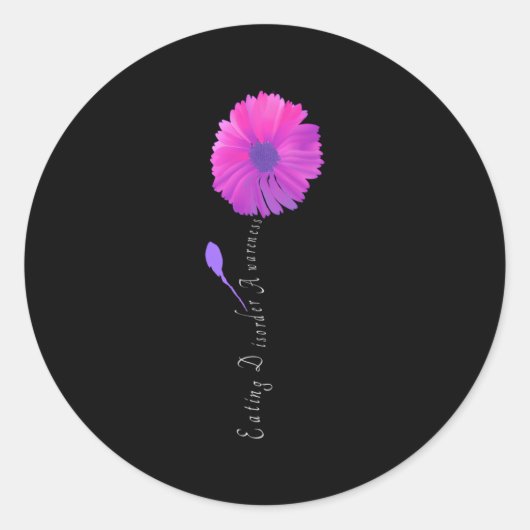 認識度食べ物の障害食欲不振 ラウンドシール (正面)