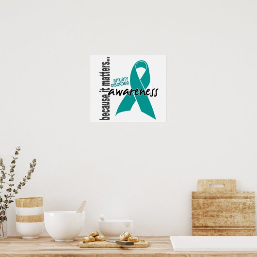 認識度1不安障害 ポスター (キッチン)