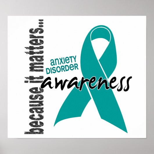 認識度1不安障害 ポスター (正面)