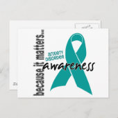 認識度1不安障害 ポストカード (正面/裏面)