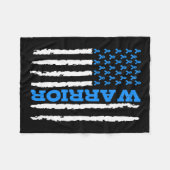 認識度1 フリースブランケット (正面(横))