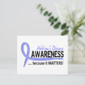 認識度2アジソン病 ポストカード (スタンド正面)