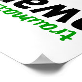 認識度5外傷性脳損傷TBI ポスター (角)