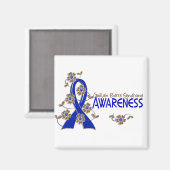 認識度6ギラン・バレー症候群 マグネット (正面/裏面)