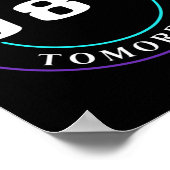 認識度988 – 自殺防止 ポスター (角)