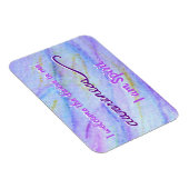 "認識度"バイオレットクラウンチャクラワード磁石 マグネット (右側)