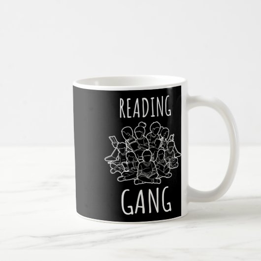 認識度 – リーディング集団おもしろい失読症 コーヒーマグカップ (右)