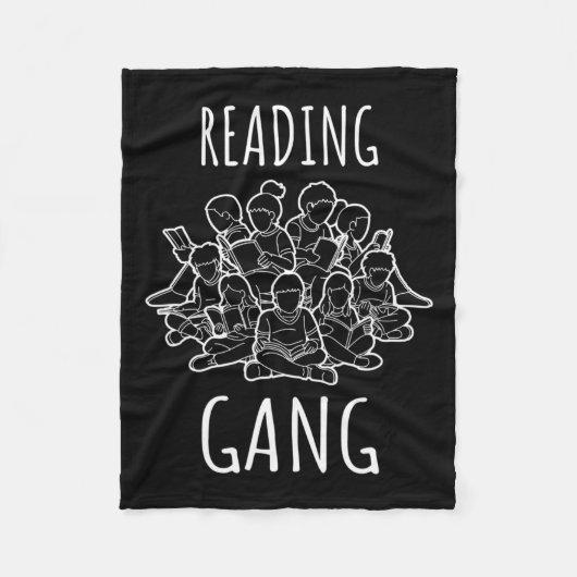 認識度 – リーディング集団おもしろい失読症 フリースブランケット (正面)