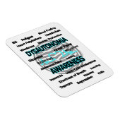 認識度/症状…自律神経障害 マグネット (右側)