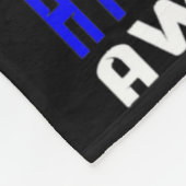 認識度 – 私の話にはもっと詳しい フリースブランケット (角)