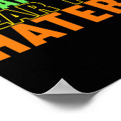 認識度Asl手話アメリカ手話 ポスター (角)