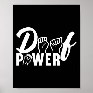 認識度Asl手話アメリカ手話 ポスター