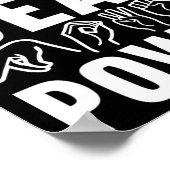 認識度Asl手話アメリカ手話 ポスター (角)