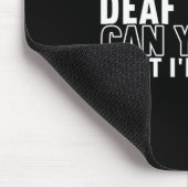 認識度Asl手話アメリカ手話 マウスパッド (コーナー)