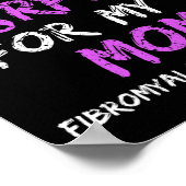 認識度I衣服パープル母のために4 ポスター (角)