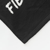 認識度I衣服パープルfor妻1 フリースブランケット (角)