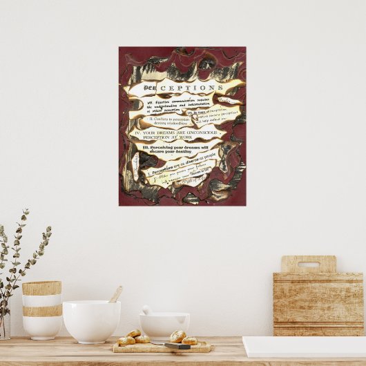 認識 ポスター (キッチン)