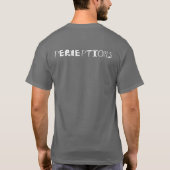 認識 Tシャツ (裏面)