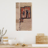 誓いとミサを取る修道女 ポスター (キッチン)