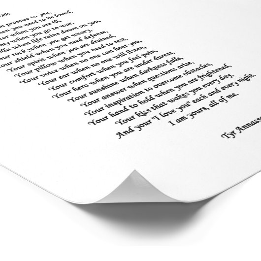 誓いのポスター ポスター (角)