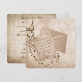 誓いの再確認 招待状 (正面/裏面)