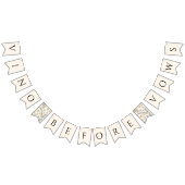 誓いの前にヴィノ ホワイト フローラル ブライダルシャワー バンティングフラッグ (全)