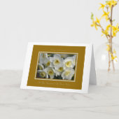 誓いの更新を祝う カード (黄色い花)