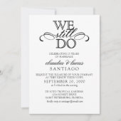 誓いの更新招待状 招待状 (正面)