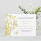 誓いの更新　シルバー　25周年記念日 招待状 (スタンド正面)