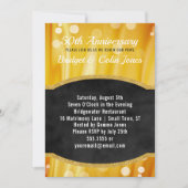 誓いの更新 50周年 結婚記念日 ご招待 招待状 (正面)