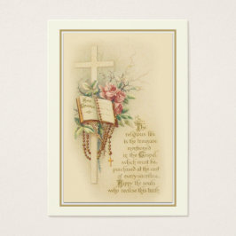 誓いの聖なるカードのカトリックの修道会