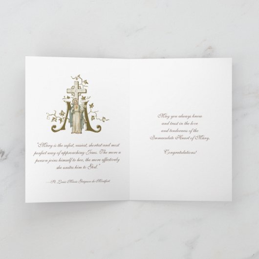 誓いの職業 カード (内部)