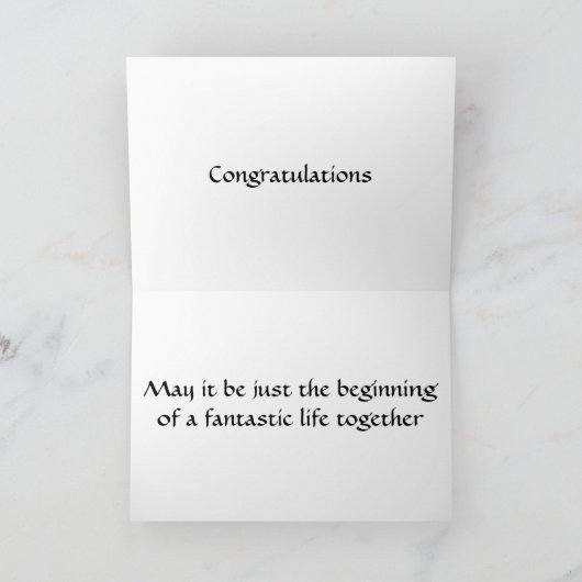 「誓いを交わしながら」 カード (内部)