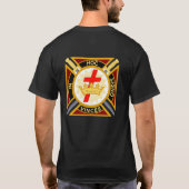誓いを立てたテンプル騎士団 Tシャツ (裏面)