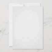 誓いリニューアルピンクアネモンとグリッターフレームの侵入者 招待状 (裏面)