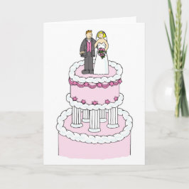 誓い更新おめでたい漫画のカップル カード