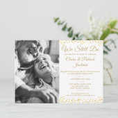 誓い更新我々はまだ金ゴールド写真記念日を行う 招待状 (スタンド正面)